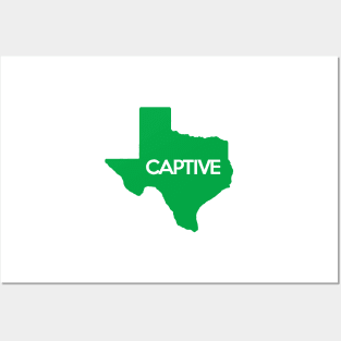 Texas Captive TX Posters and Art